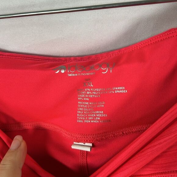 Ideology Plus Size Women's Tiered Skort - Size XXL Watermelon - Picture 3 of 6